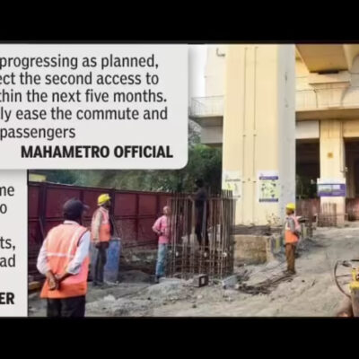 Nagpur Cotton Market Metro to Get Second Entry Gate by Mid October