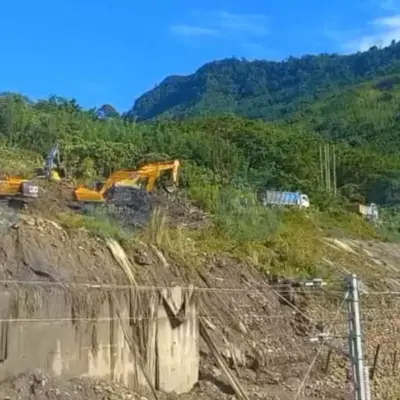 Assam rail route collapses after landslide, recovery work races ahead