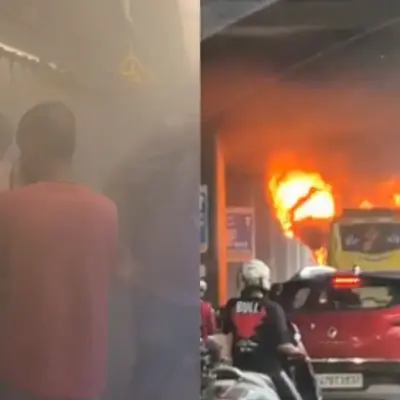 Mumbai Metro coach fills with smoke near Devipada after fire