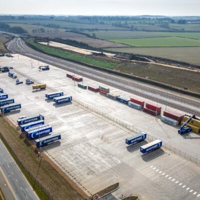 Maritime opens new freight link to Northampton terminal