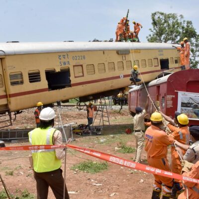 Southern Railway Conducts Mock Drill at Jolarpet for Disaster Prep