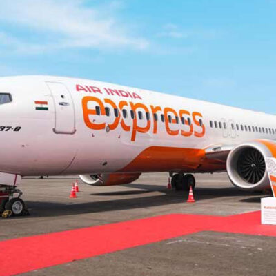 Air India Express Flight Delayed at Hindon Airport