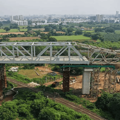 Mumbai-Ahmedabad Bullet Train Project Advances with 100m Steel Bridge