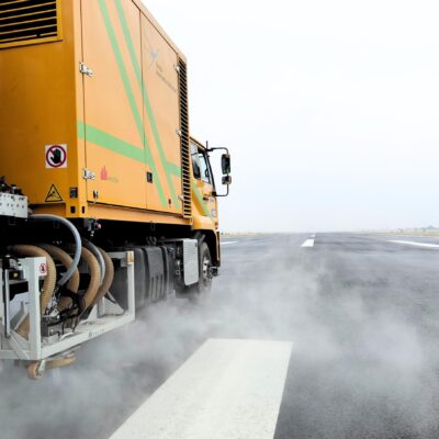 Noida Airport Launches India‑Built Runway Cleaning Machine