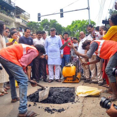 PWD launches 24-hour pothole fix mission across Delhi roads