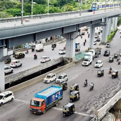 Vikhroli Flyover Opens to Ease Mumbai's Traffic Congestion