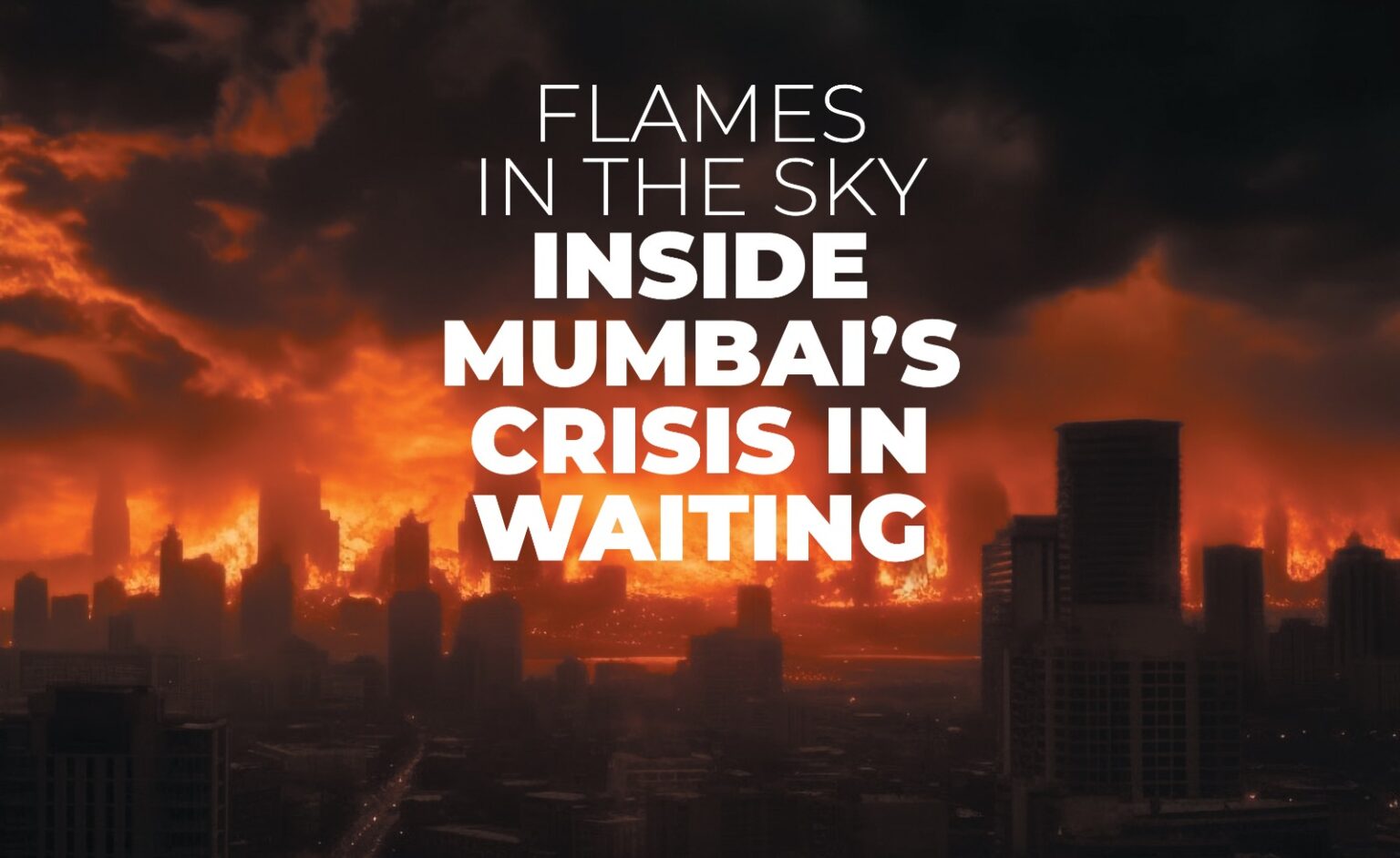 FLAMES IN THE SKY INSIDE MUMBAI’S CRISIS IN WAITING
