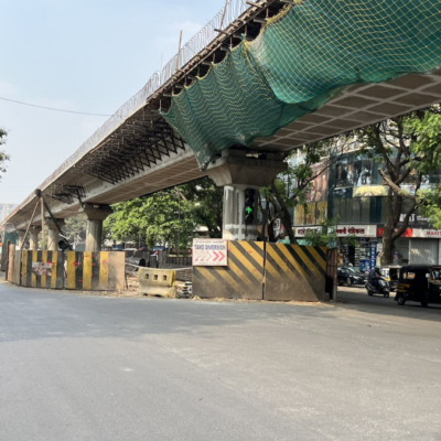 Pune Rain Halts Completion Work on Sinhagad Road Flyover Second Stretch