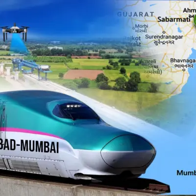 Gujarat Bullet Train Corridor Nears Completion with Key Milestone