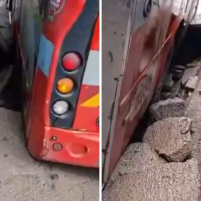 Mumbai Rain Caves Road Near Girgaon Metro
