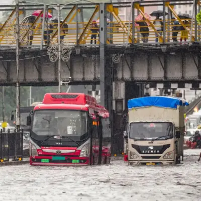 Turbhe Subway Floods Again After Heavy Monsoon Rain
