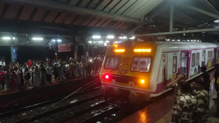 Mumbai Central Railway Fast Line Services Affected by Wire Break