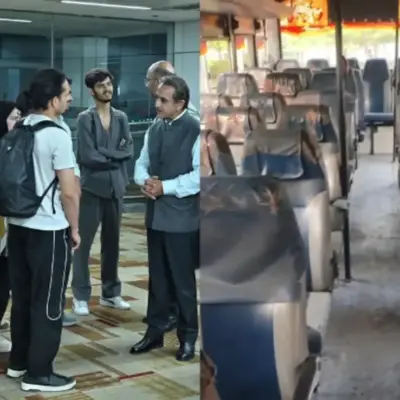 Delhi Students Flag Poor J&K Bus Facilities After Iran Evacuation
