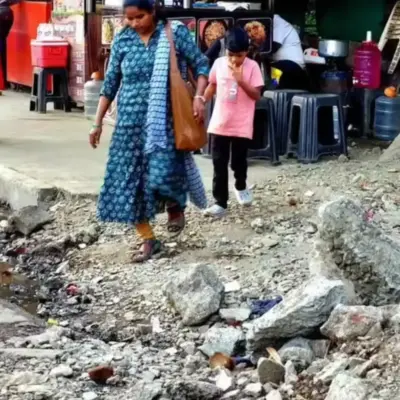 Hyderabad Pedestrian Space Drive Targets Encroachments