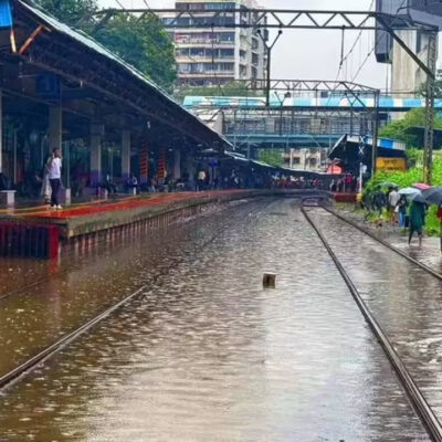 Mumbai Rail Tracks Face Monsoon Flood Risks