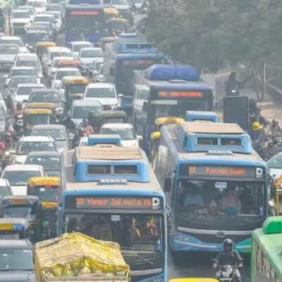 Delhi Vehicle Growth Strains Urban Mobility Systems
