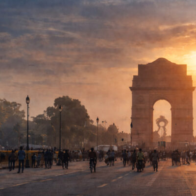 Delhi Air Quality Holds Moderate Amid Rising Heat