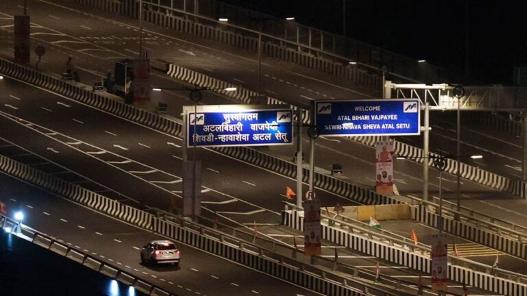 Mumbai Atal Setu Connector Speeds Pune Travel