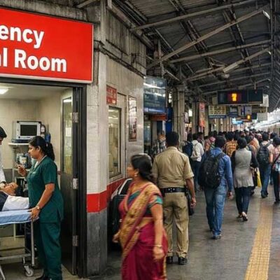 Mumbai Railway Stations Add Emergency Medical Facilities