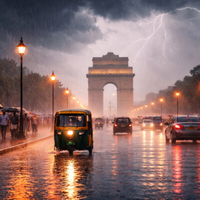 Delhi Thunderstorm Forecast Signals Short Cooling Phase