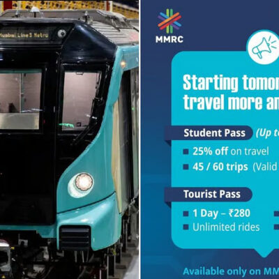 Mumbai Metro Aqua Line Introduces Discounted Travel Passes