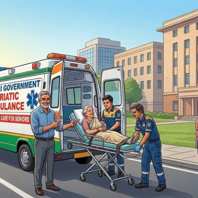 Delhi Expands Geriatric Ambulance Network Access