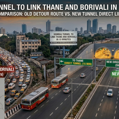 Mumbai Tunnel To Link Thane And Borivali In 15 Minutes