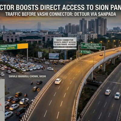 Vashi Connector Boosts Direct Access To Sion Panvel Highway