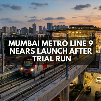 Mumbai Metro Line 9 Nears Launch After Trial Run