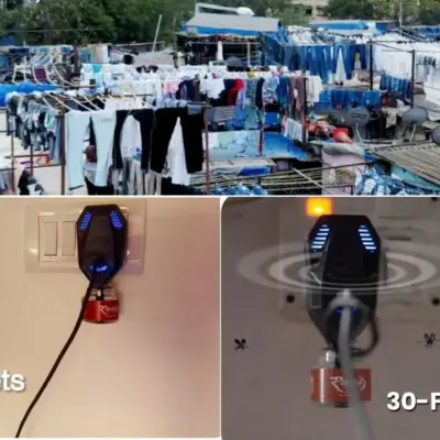 Mumbai Dhobi Ghat Adopts Mosquito Protection Innovation