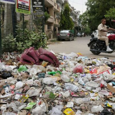 Gurugram Sector 23A Waste Collection Crisis Deepens