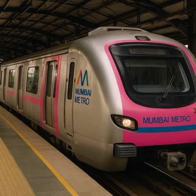 Thane Metro Line 5 Nears Final Construction Stage