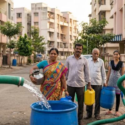 Navi Mumbai Water Supply Tensions Rise Amid Panvel Crisis