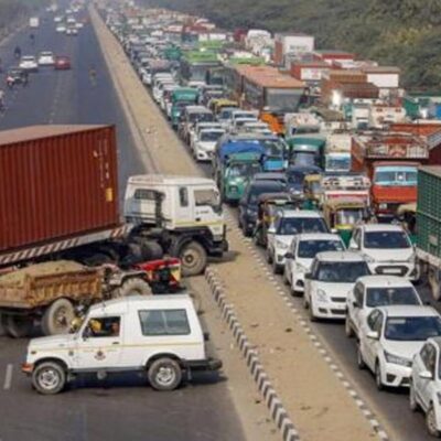Delhi Mukarba Chowk Underpass Nears Traffic Opening