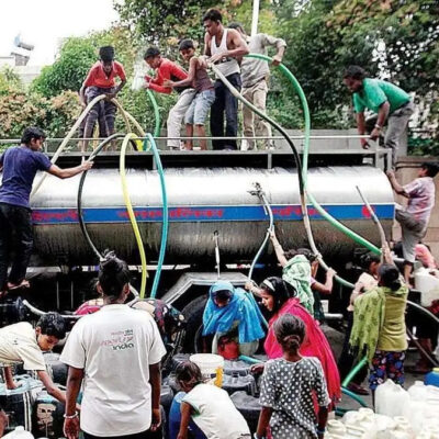 Delhi Water Supply Disruption During Maintenance Work