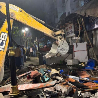 Goregaon Civic Action Targets Illegal Constructions After Violence
