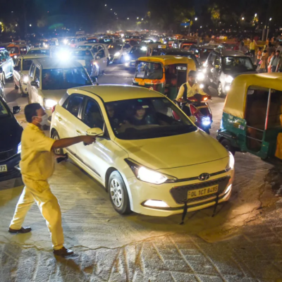 Gurugram Sector 44 Traffic Curbs For Road Works