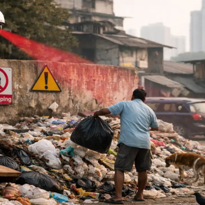 Mumbai CCTV Waste Monitoring Push For Cleaner Streets