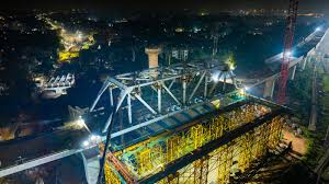 Ahmedabad Bullet Train Work Alters Night Traffic