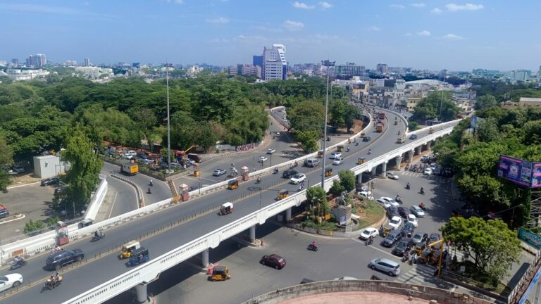 Chennai Flyover Project Nears Final Construction Stage