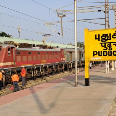 Chennai Puducherry Rail Plan Awaits Action