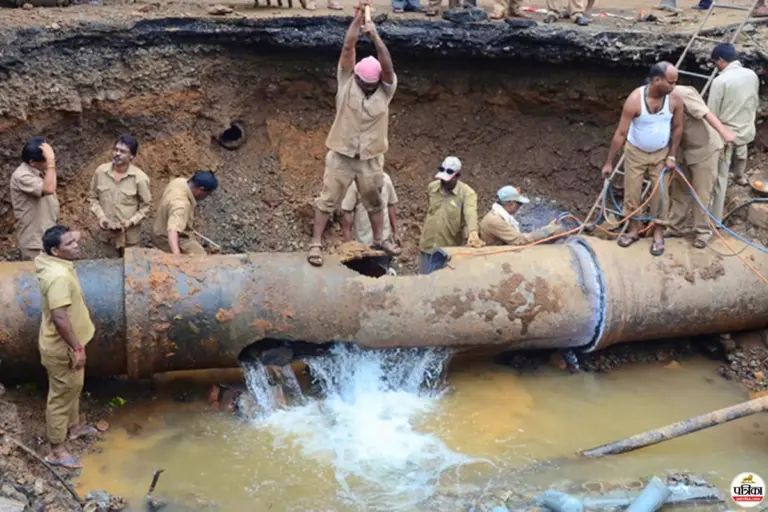 Chennai Water Pipeline Failure Disrupts Supply
