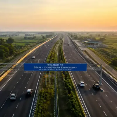 Delhi Chandigarh Expressway Corridor Nears Completion