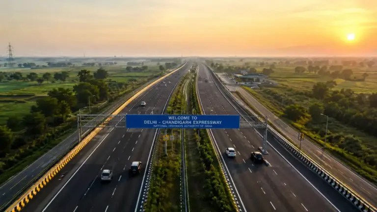 Delhi Chandigarh Expressway Corridor Nears Completion