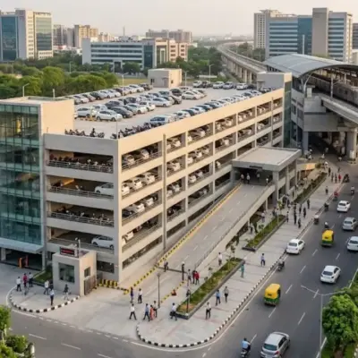 Delhi Crackdown Targets Congested Metro Parking