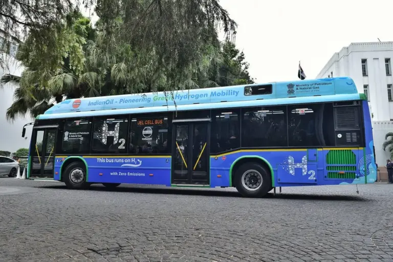 Delhi Hydrogen Bus Trial Signals Cleaner Mobility