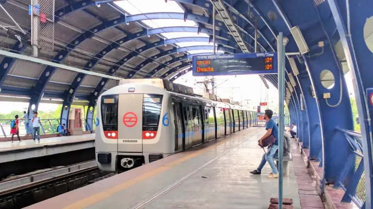 Delhi Metro Blue Line Maintenance Disrupts Schedules
