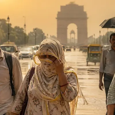 Delhi NCR Heatwave Strains Urban Living