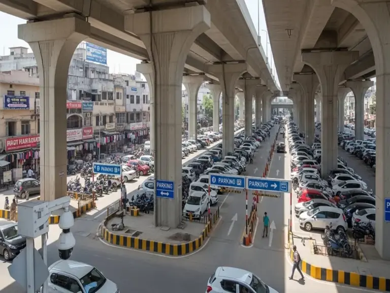 Delhi Parking Expansion Targets Congested Market Zones