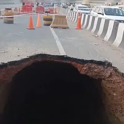 Gurugram Road Collapse Raises Urban Safety Concerns